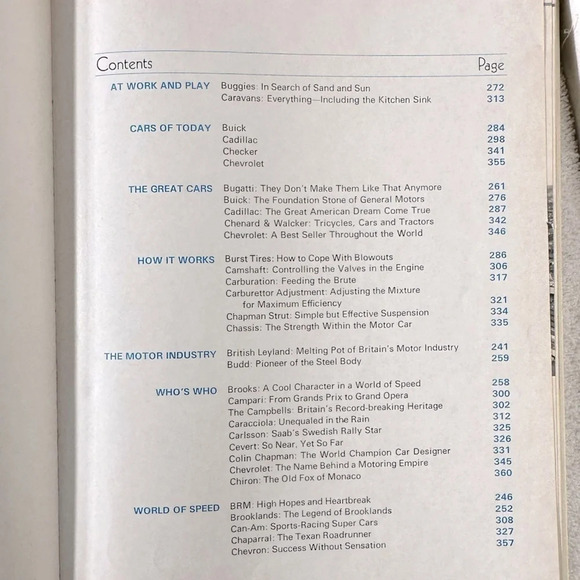 Vintage The World Of Automobiles Hardcover Book - Picture 6 of 13